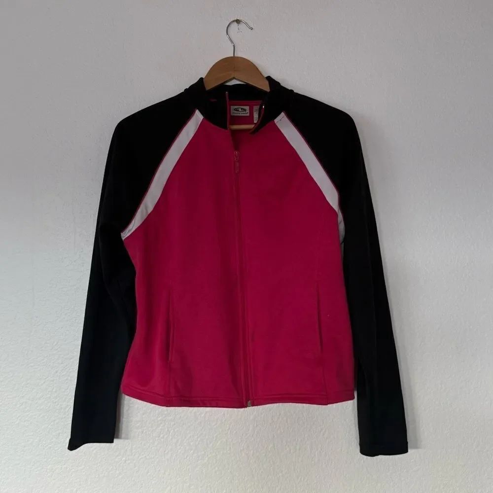 Pink athletic jacket